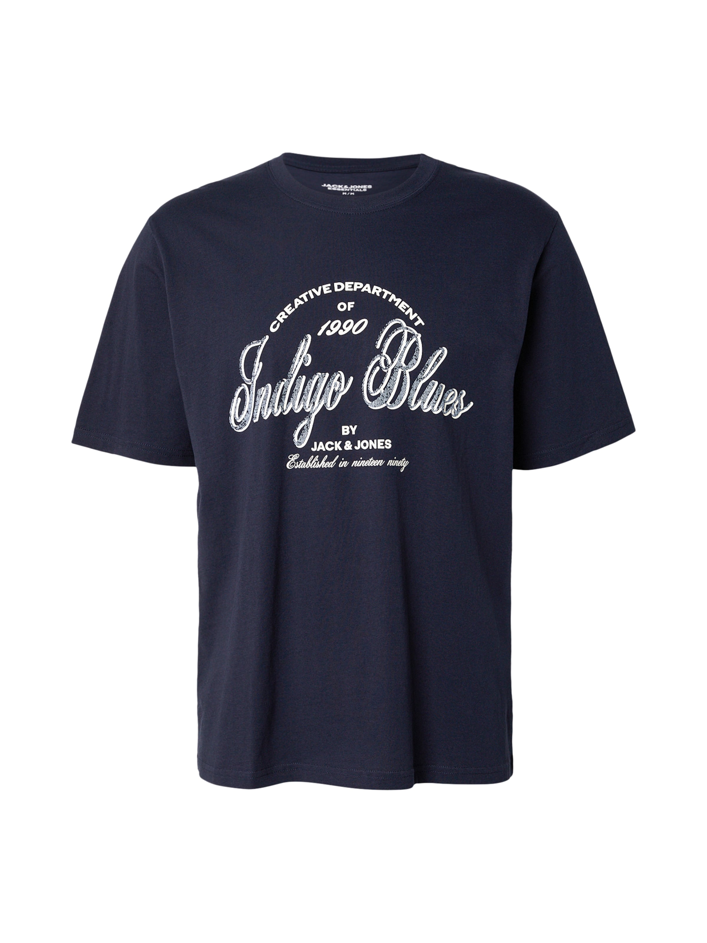 

JACK & JONES Футболка 'JJEDenver' в цвете Marine Blue