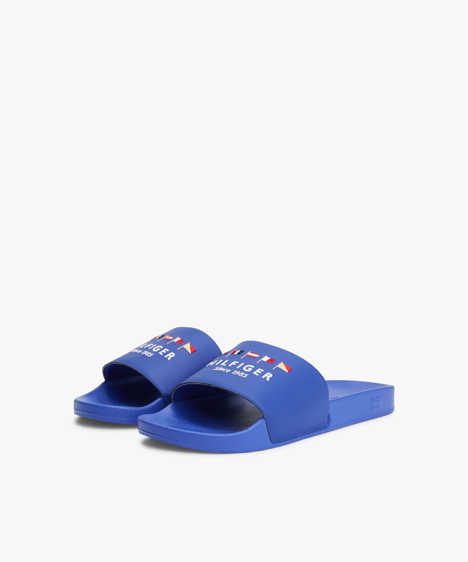 Сандалии Hilfiger Flagpool Slide TOMMY HILFIGER, Blue D03