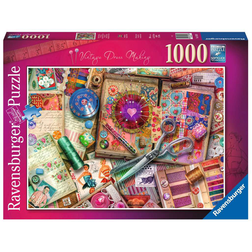

Пазлы Vintage Dressmaking, Aimee Stewart (1000 Pieces)