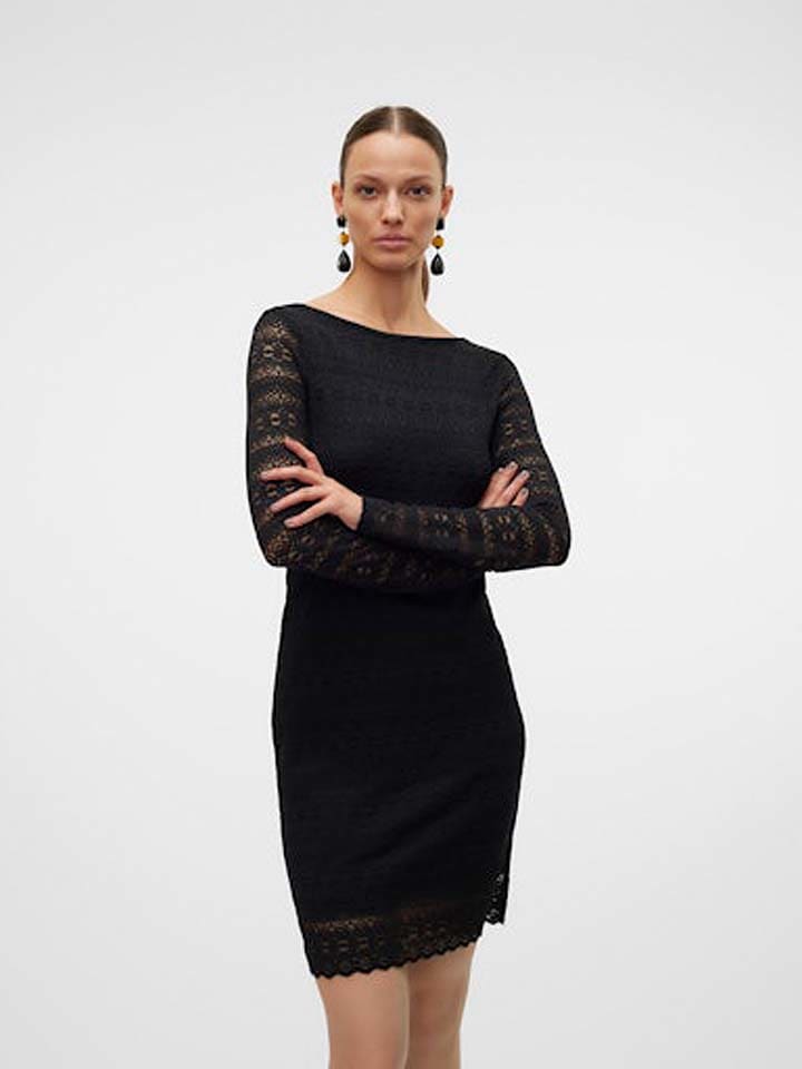 

Короткое платье Vero Moda Kleid Zoe, черный