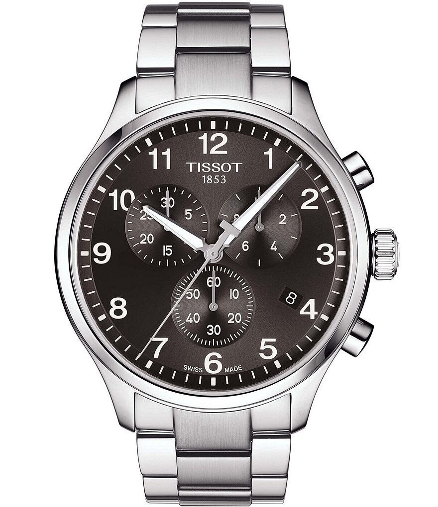 

Часы Tissot Chrono XL, серебро