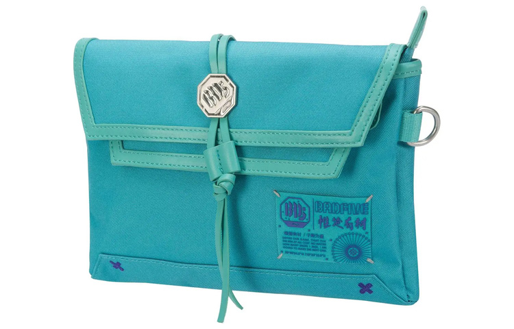 

LINING Бадфайв плечевая сумка через плечо унисекс бирюзовый зеленый, Teal Waves