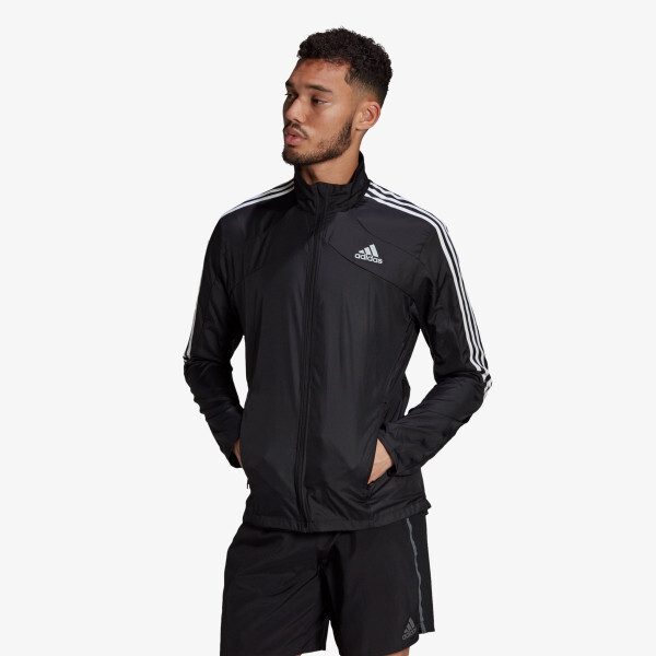 

Куртка Marathon с 3 полосками Adidas, черный
