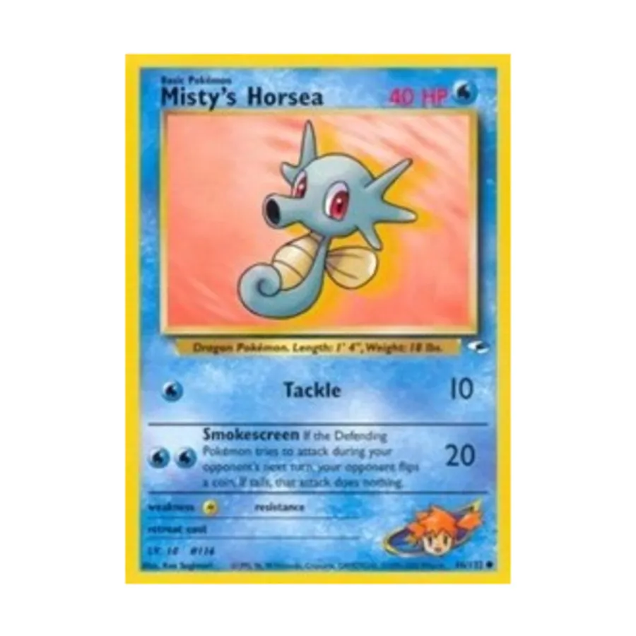

CCG Лошадь Мисти (C) #86, Pokemon - Gym Heroes - Singles