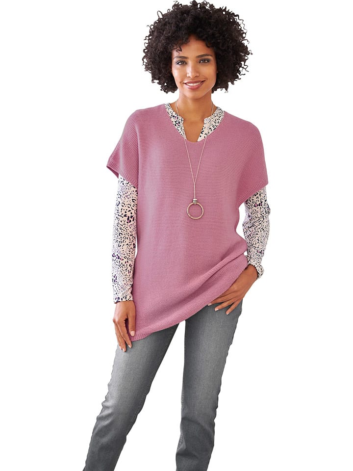 

Пуловер Heine Pullover, фиолетовый