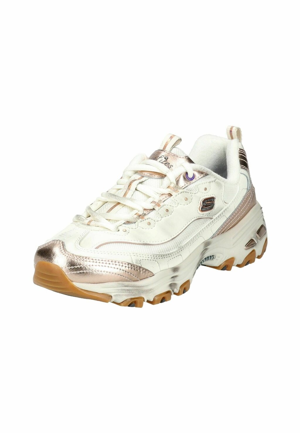 

Кроссовки на шнуровке Skechers, бежевый