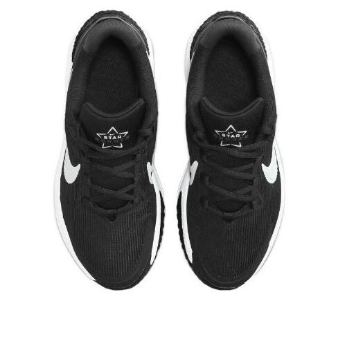 Кроссовки star runner 4 'black white' Nike, черный — фото 4