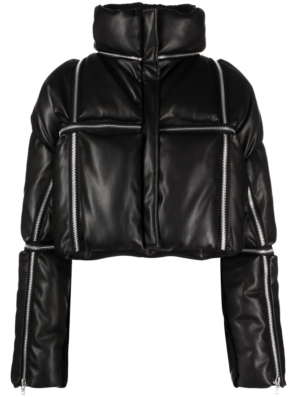 

Пуховик на молнии GUDU, черный