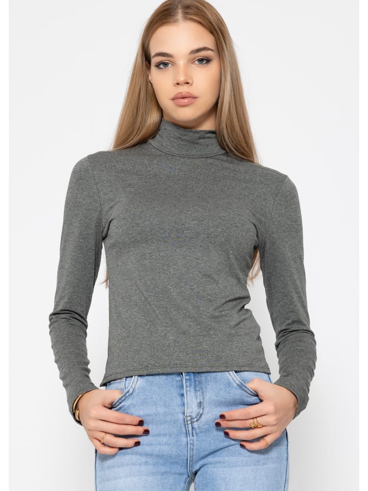 

Топ SASSYCLASSY, серый