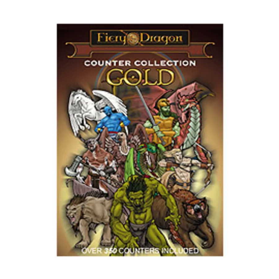 

Бокс-сет Counter Collection - Gold Limited Edition, Counter Collections (Fiery Dragon) (d20)