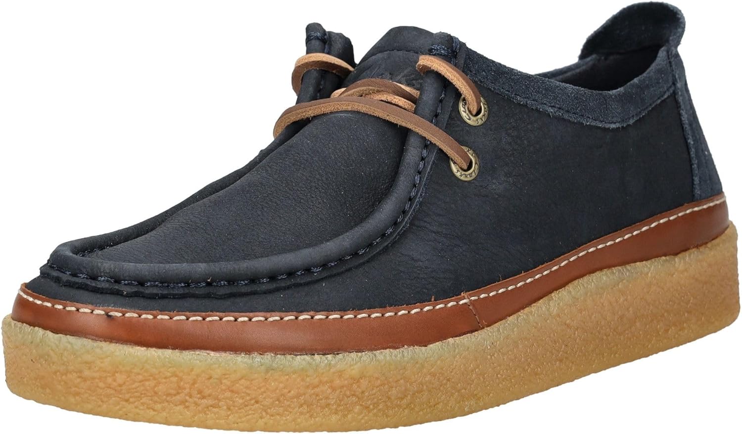 Мужские мокасины Clarks Clarkwood, Navy Nubuck