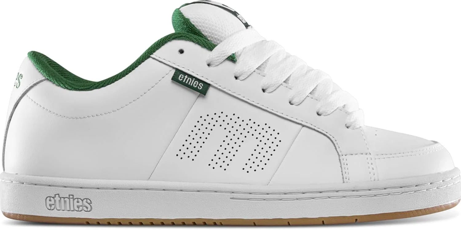 Кроссовки скейтерские Etnies Kingpin, белый/зеленый — фото 2