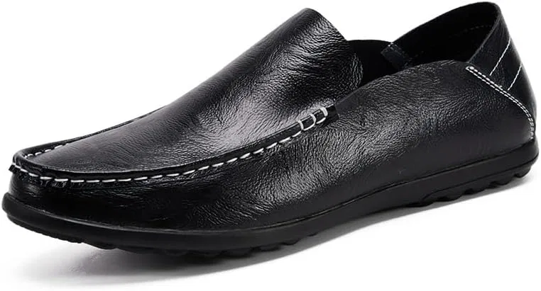 Лоферы мужские, классические, slip-on, Black PUGHGAETZF