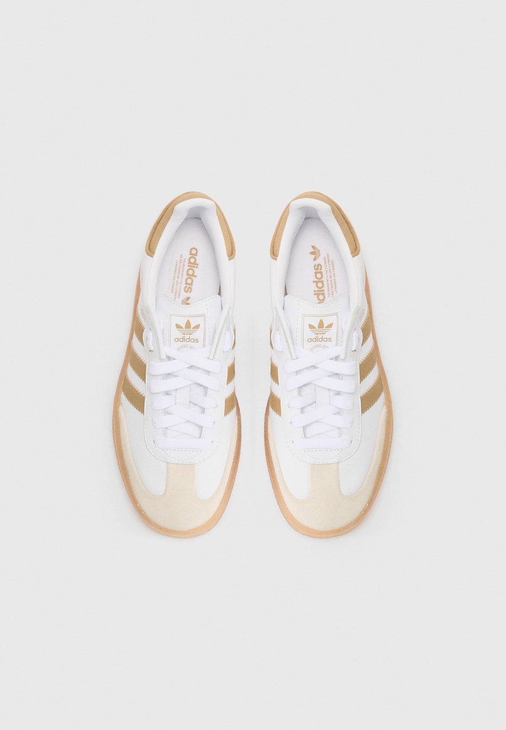 Низкие кеды SAMBAE Adidas Originals, белый — фото 4
