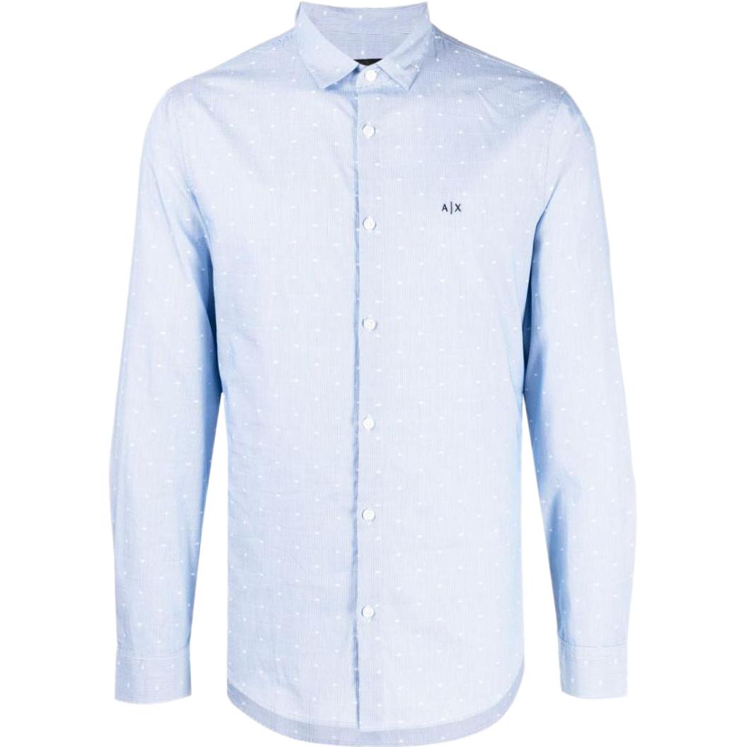 

Мужская рубашка FW23 ARMANI EXCHANGE, Cornflower Blue