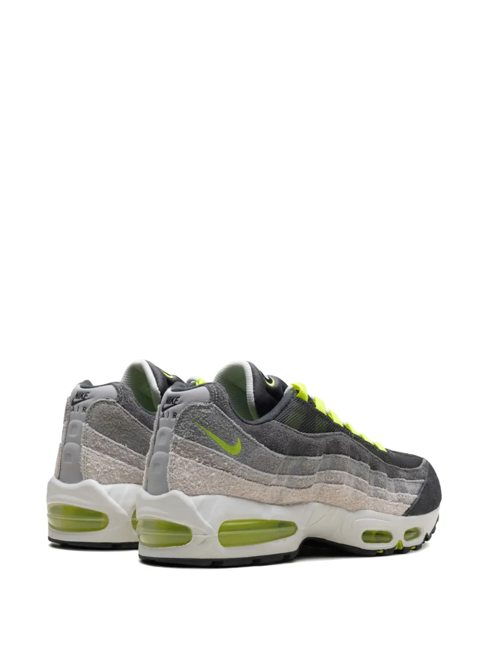 Кроссовки Air Max 95 OG Reverse Gradient Neon Nike, серый — фото 3