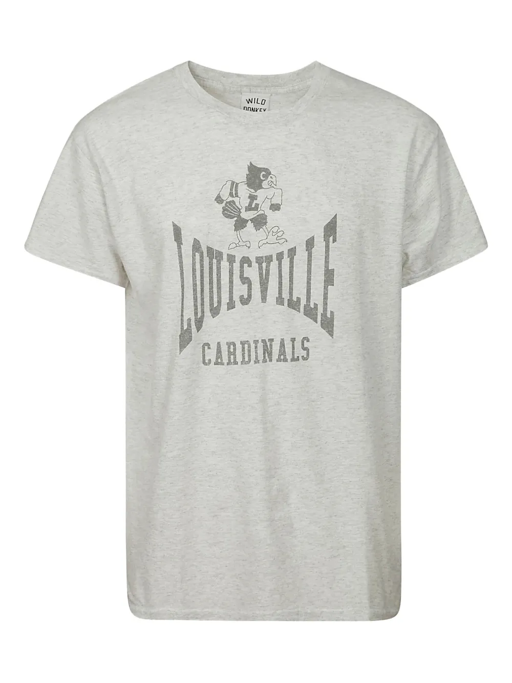 

Футболка с графичным принтом Wild Donkey, серый