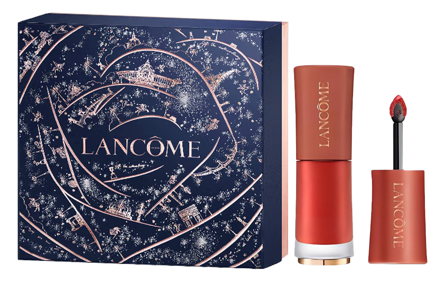 

Lankou Paris Star Night Box Limited Edition матовый блеск для губ чистый и мягкий увлажняющий сияющий 6мл LANCOME