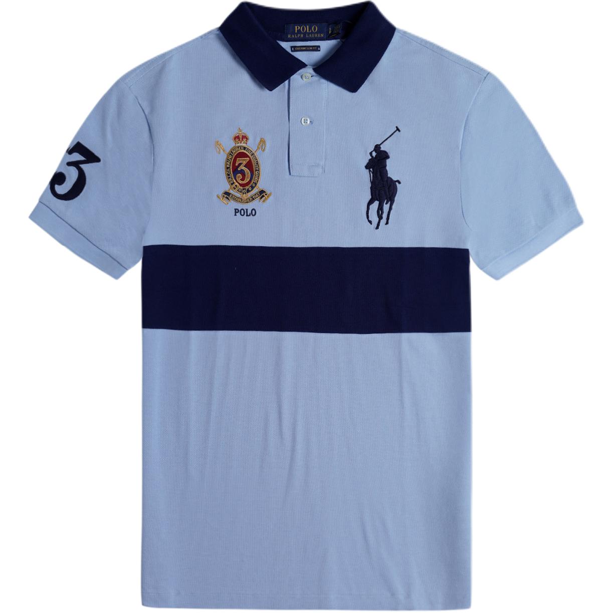 

Polo Ralph Lauren Синяя поло SS24 для мужчин, Синий, Polo Ralph Lauren Синяя поло SS24 для мужчин