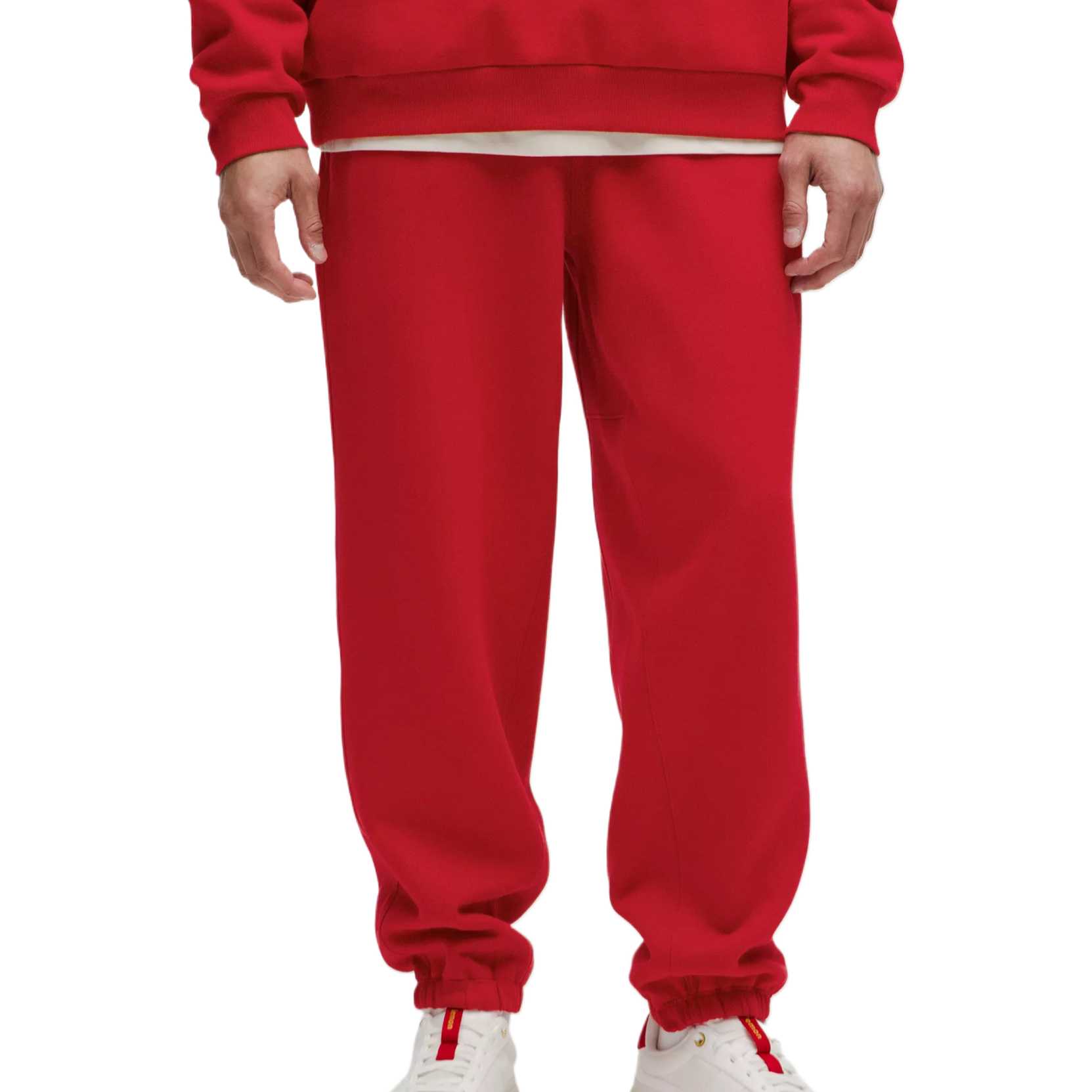 

Lululemon Брюки Steady State Casual для мужчин, красные, в стиле Китайского Нового года