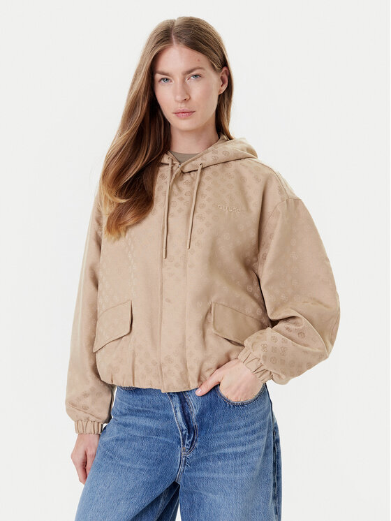 

Демисезонная куртка regular fit V5YL02 WH492 Guess, бежевый