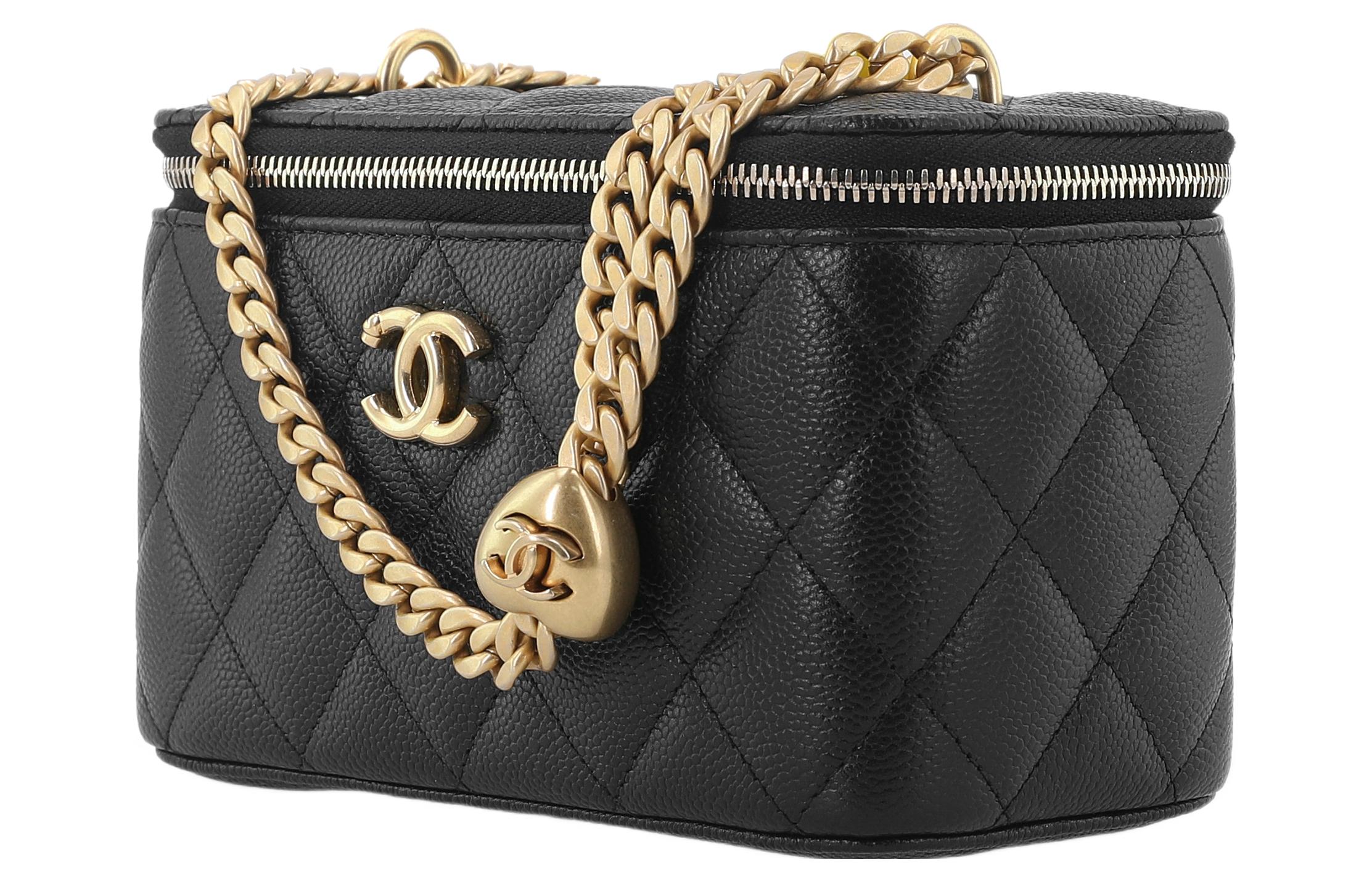 CHANEL Сумка-коробка из личиевой зернистой телячьей кожи — фото 2