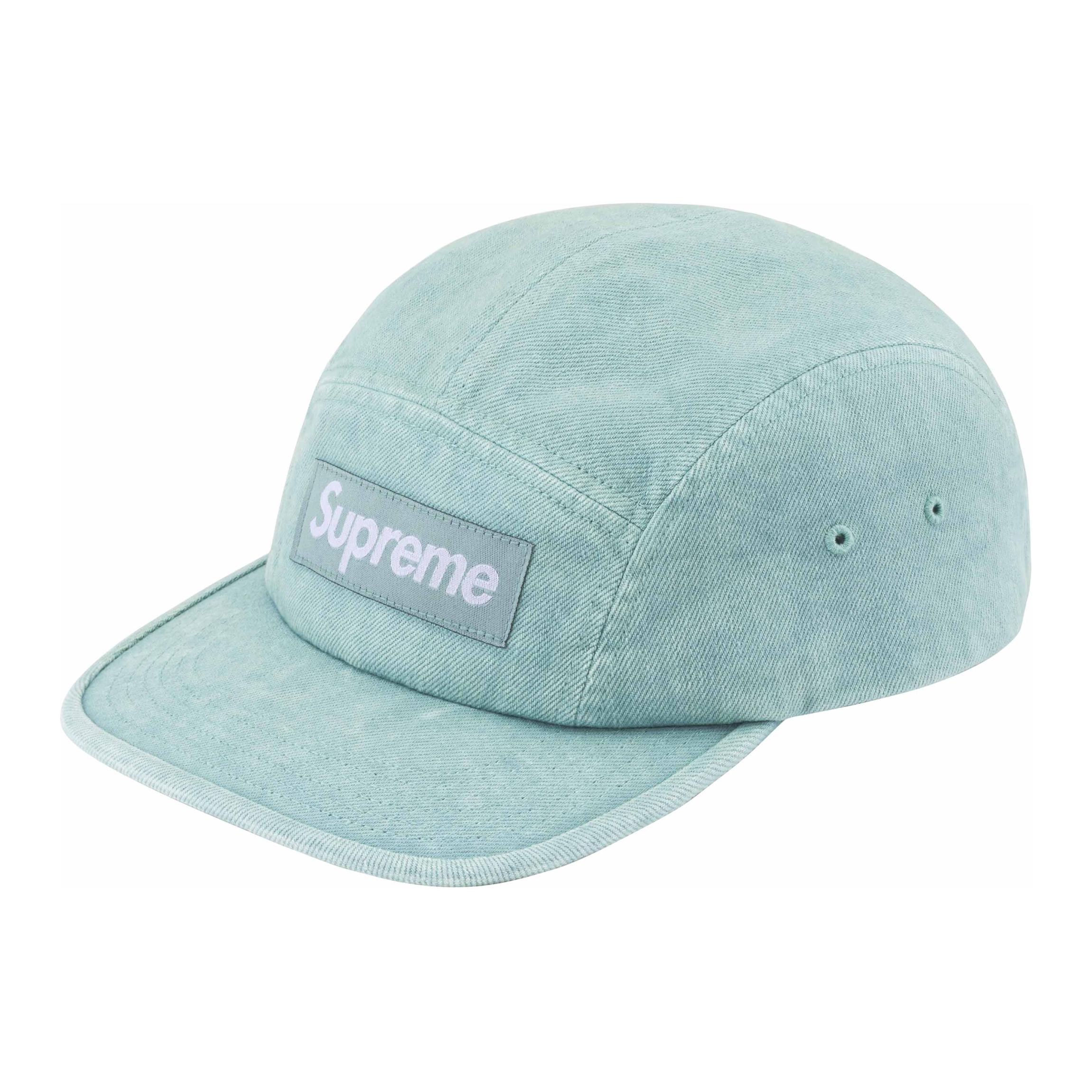 

Supreme Хлопковая бейсболка унисекс мятного цвета, Mint Green