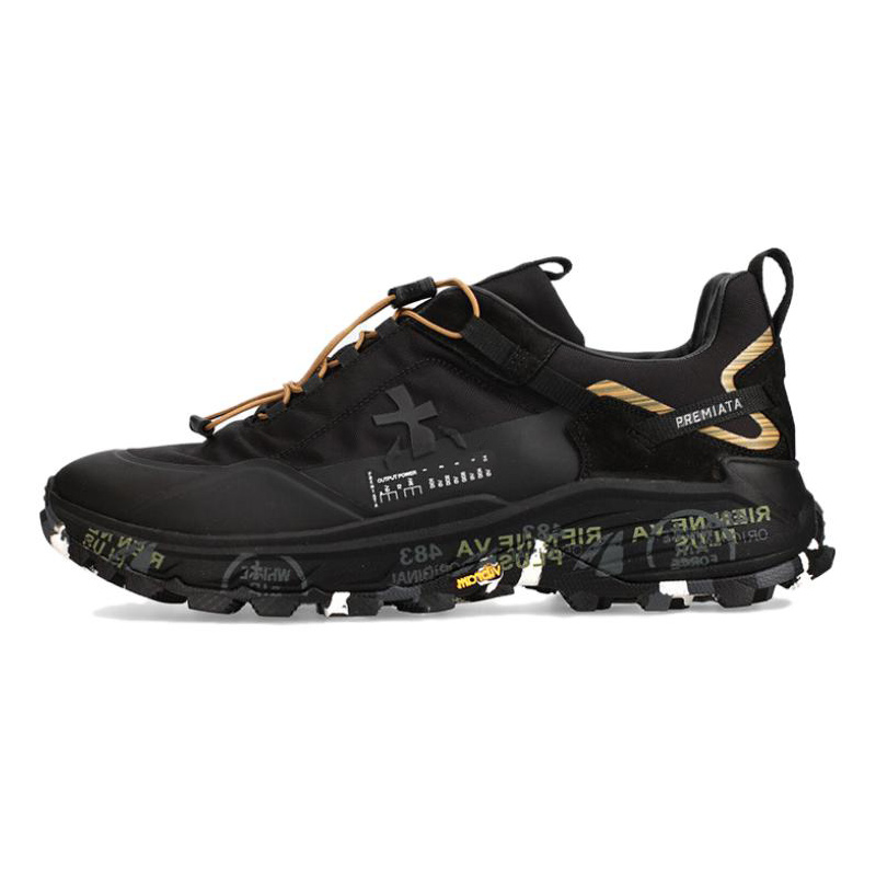 

PREMIATA Кроссовки CROSS0.2, повседневные, низкие, мужские, черные