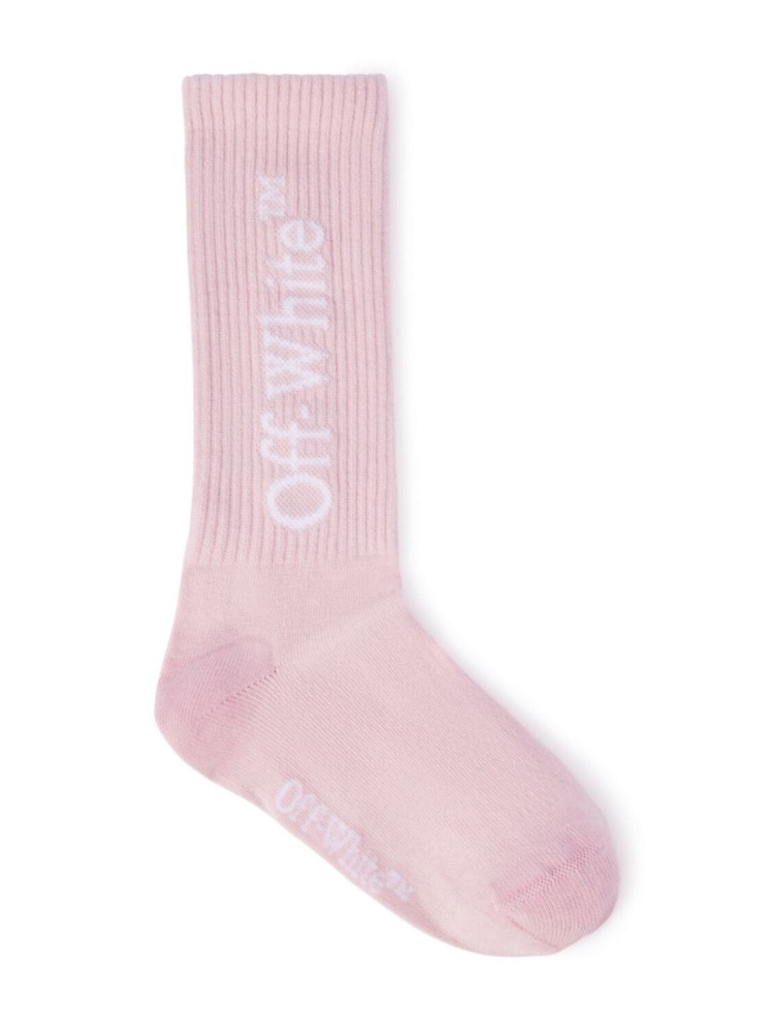 

Off-White Kids носки Bookish с жаккардовым логотипом, розовый