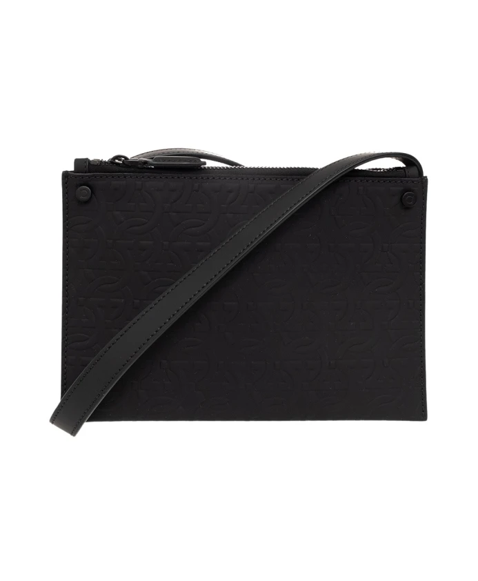

Сумка через плечо Salvatore Ferragamo, черный