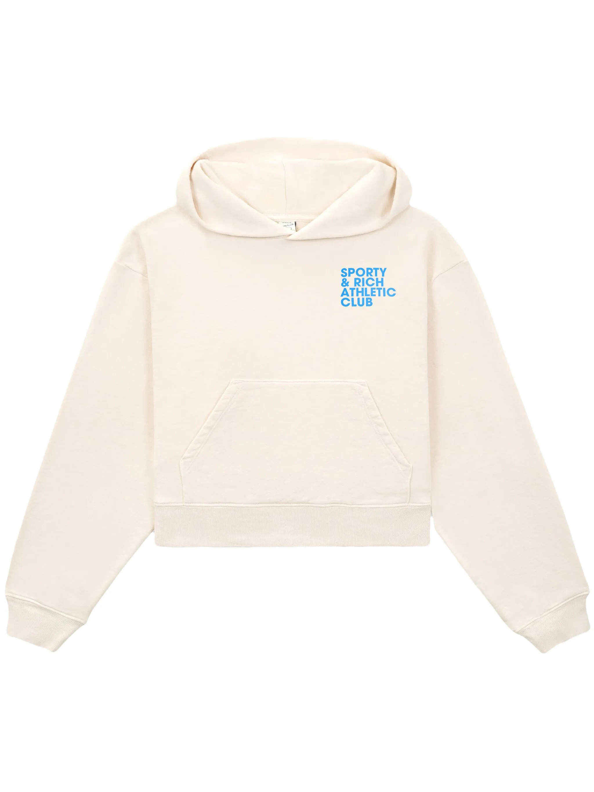 

Укороченное худи Exercise Often Sporty & Rich, белый