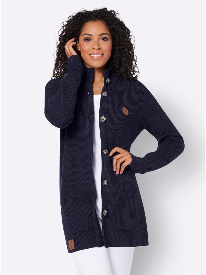 

Длинный кардиган темно-синего цвета WITT WEIDEN