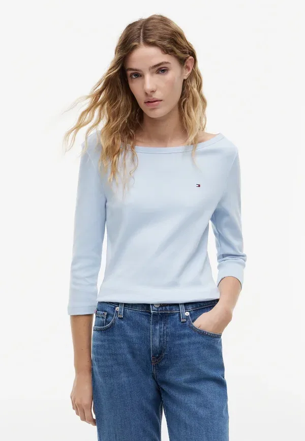 Топ с длинным рукавом Tommy Hilfiger Cody, светло-голубой