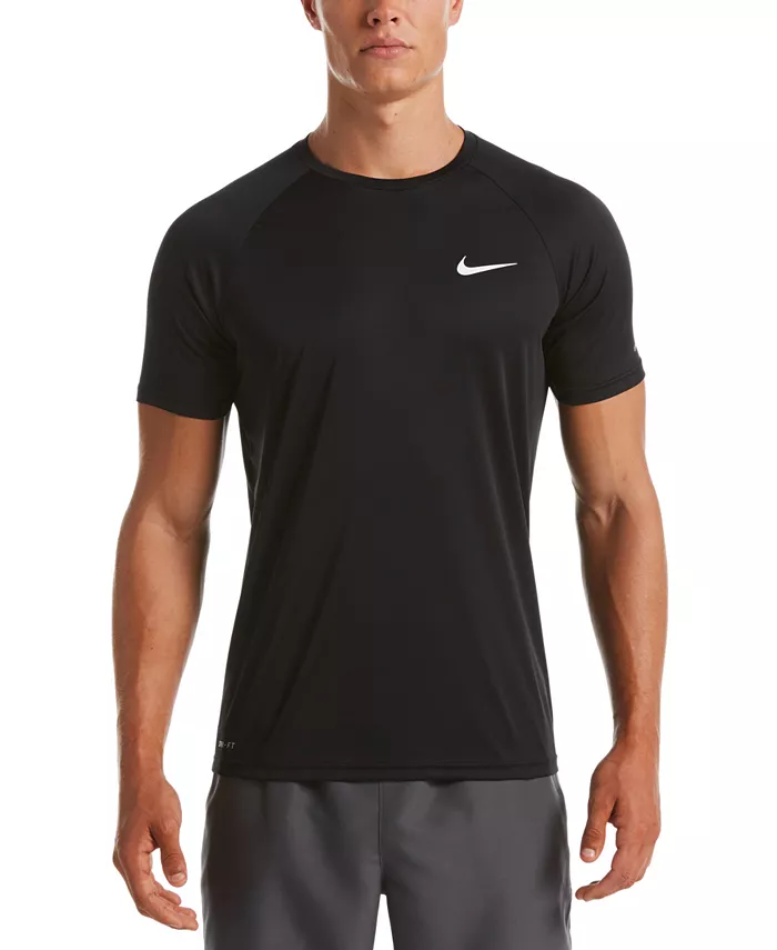 

Мужская футболка с коротким рукавом Hydroguard Logo Nike, черный