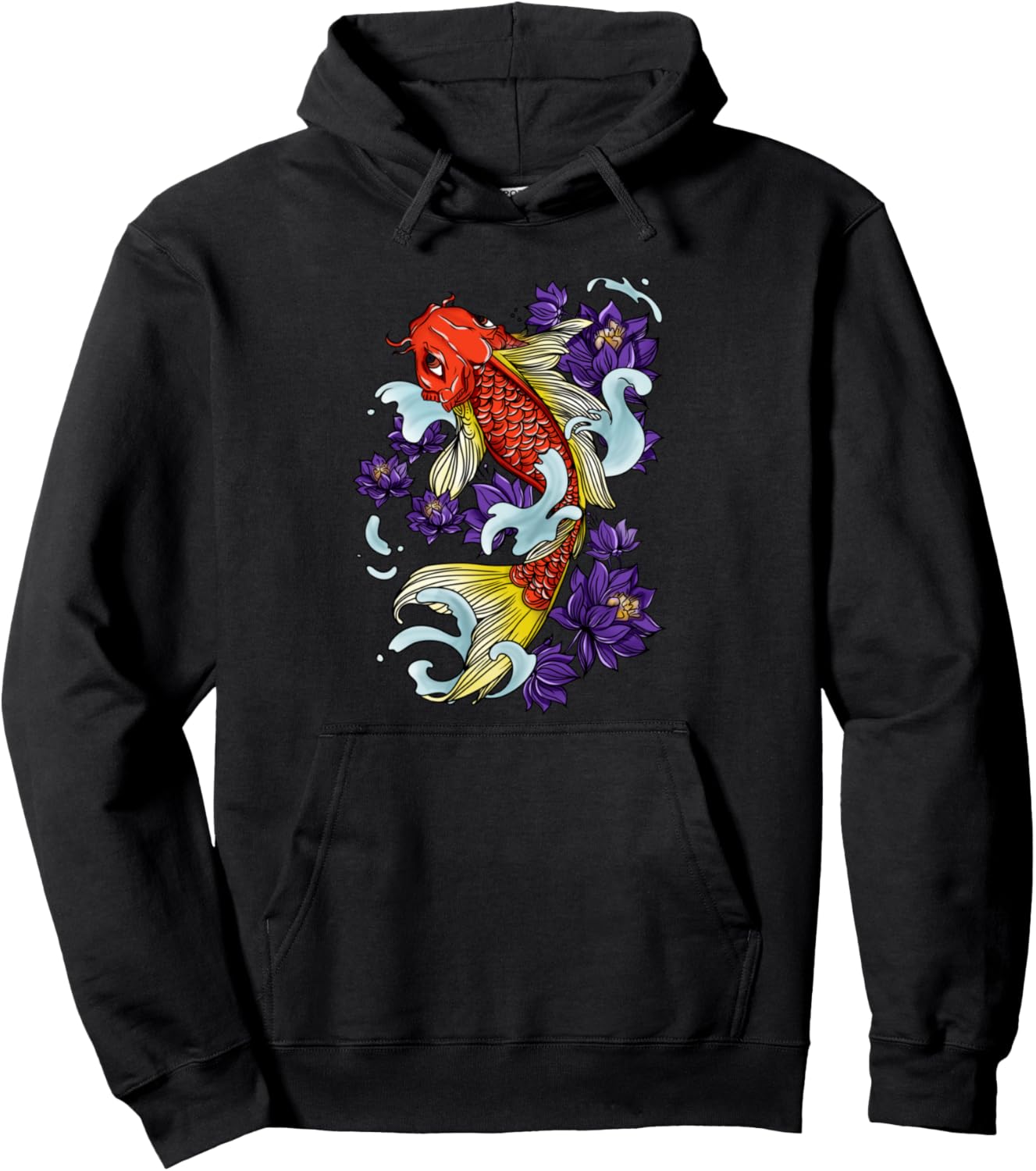 

Худи с изображением карпа и кои Japanese Koi Fish: The Perfect Gift Idea, черный