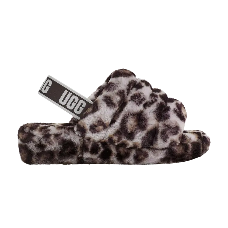 Кроссовки UGG Wmns Fluff Yeah Slide, серый