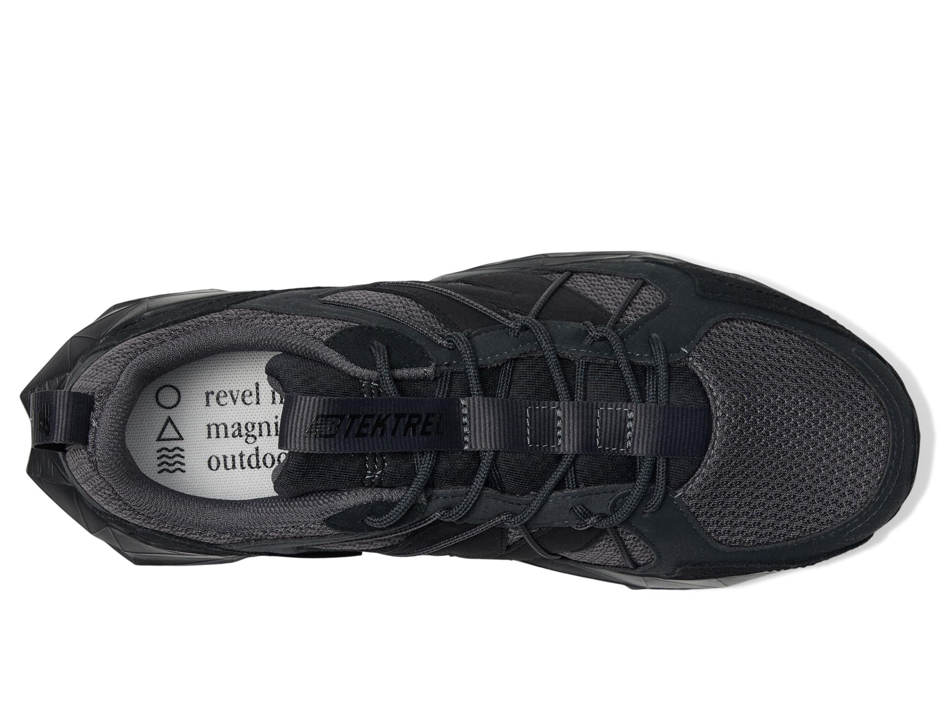 Туфли New Balance Tektrel, цвет Black/Phantom/Magnet — фото 2