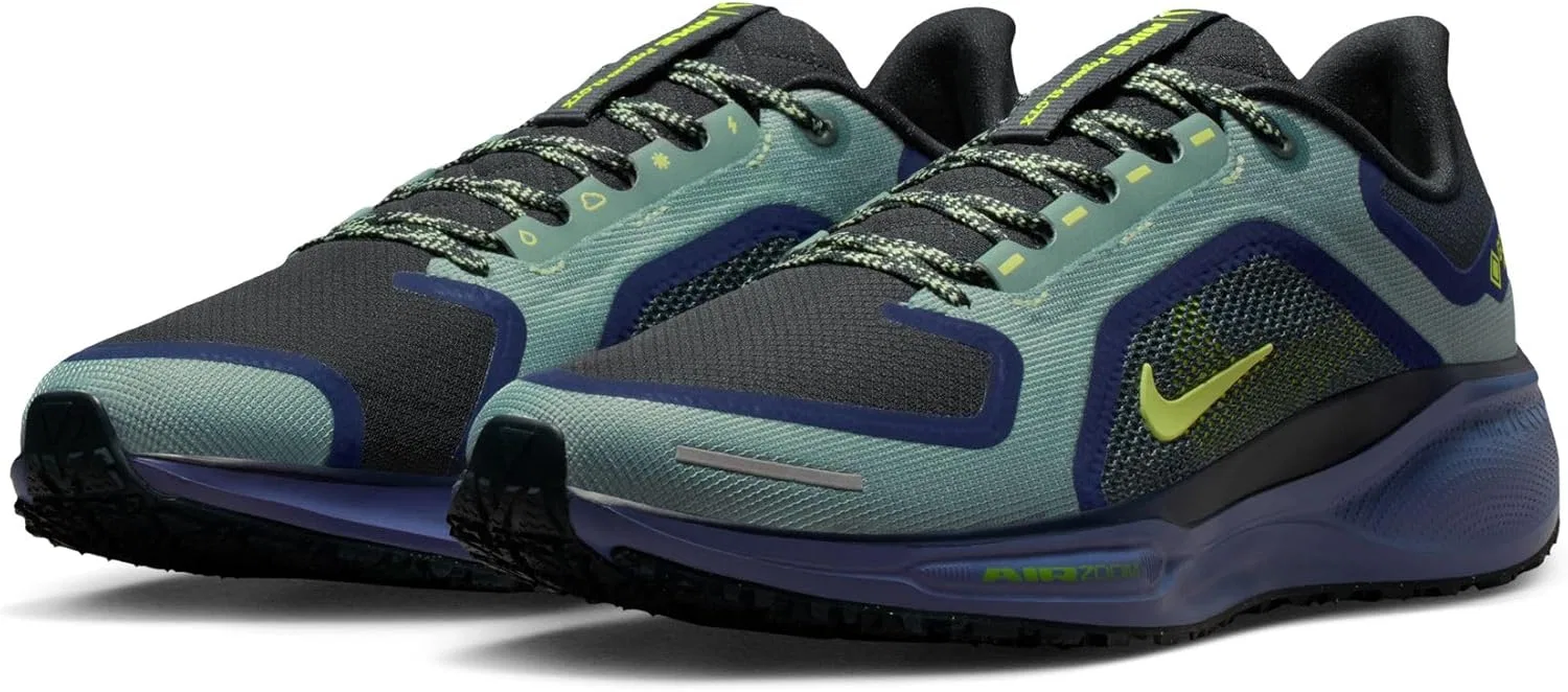 Кроссовки Nike Pegasus 41 Gore-Tex для бега мужчин, Cannon Volt Obsidian Seaweed — фото 2