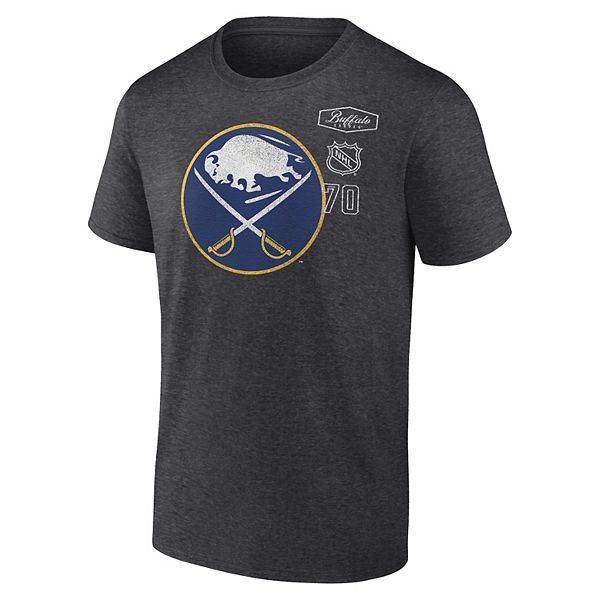 

Футболка с логотипом Buffalo Sabres NHL Origin Heritage Fanatics