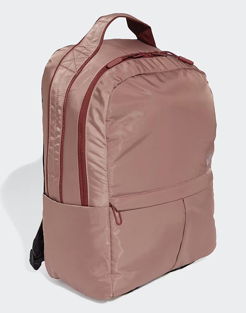 

Рюкзак для йоги Adidas performance цвета теплой глины / нежно-рубинового цвета