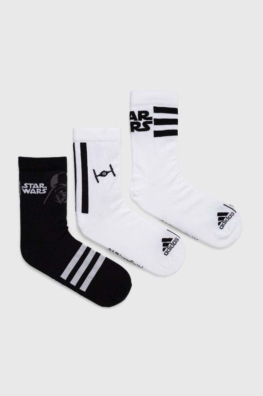 

Детские носки x Star Wars, 3 шт. adidas Performance, белый