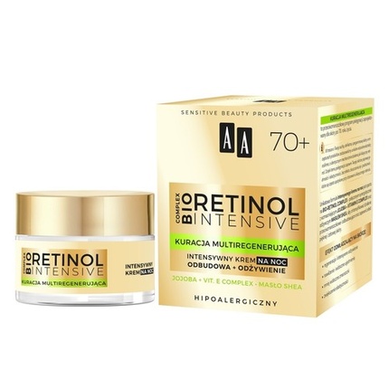 

Ночной крем Retinol Intensive 70+ для восстановления и питания Assorted