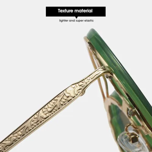 

Модные солнцезащитные очки 2027 года для женщин и мужчин, винтажные солнцезащитные очки с градиентным переходом цвета, защита от ультрафиолета UV400 MTZJH, Pink