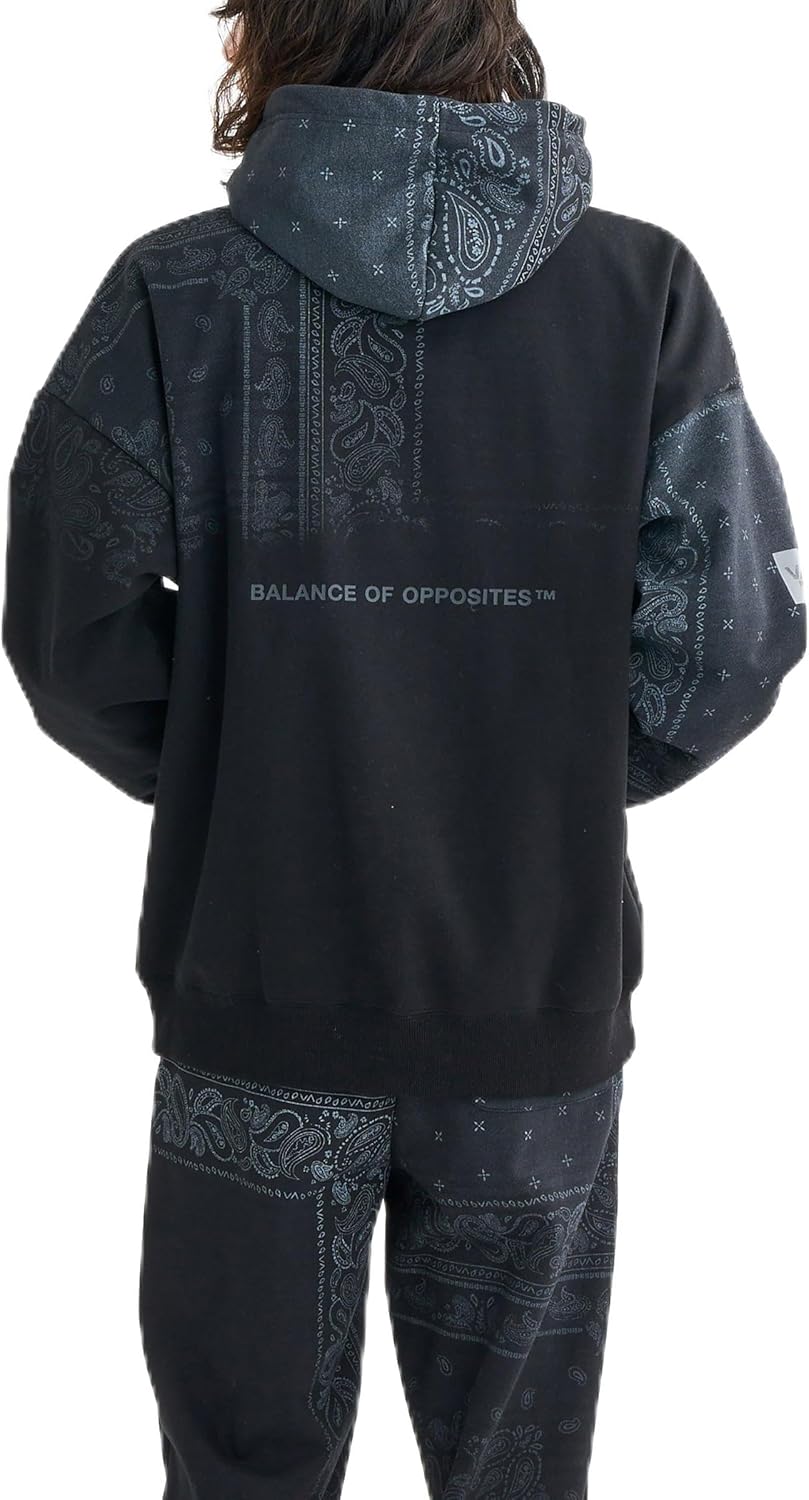 

Толстовка RVCA, мужская толстовка RVCA WRWB FADE HD, модель осень/зима 2025, мужская