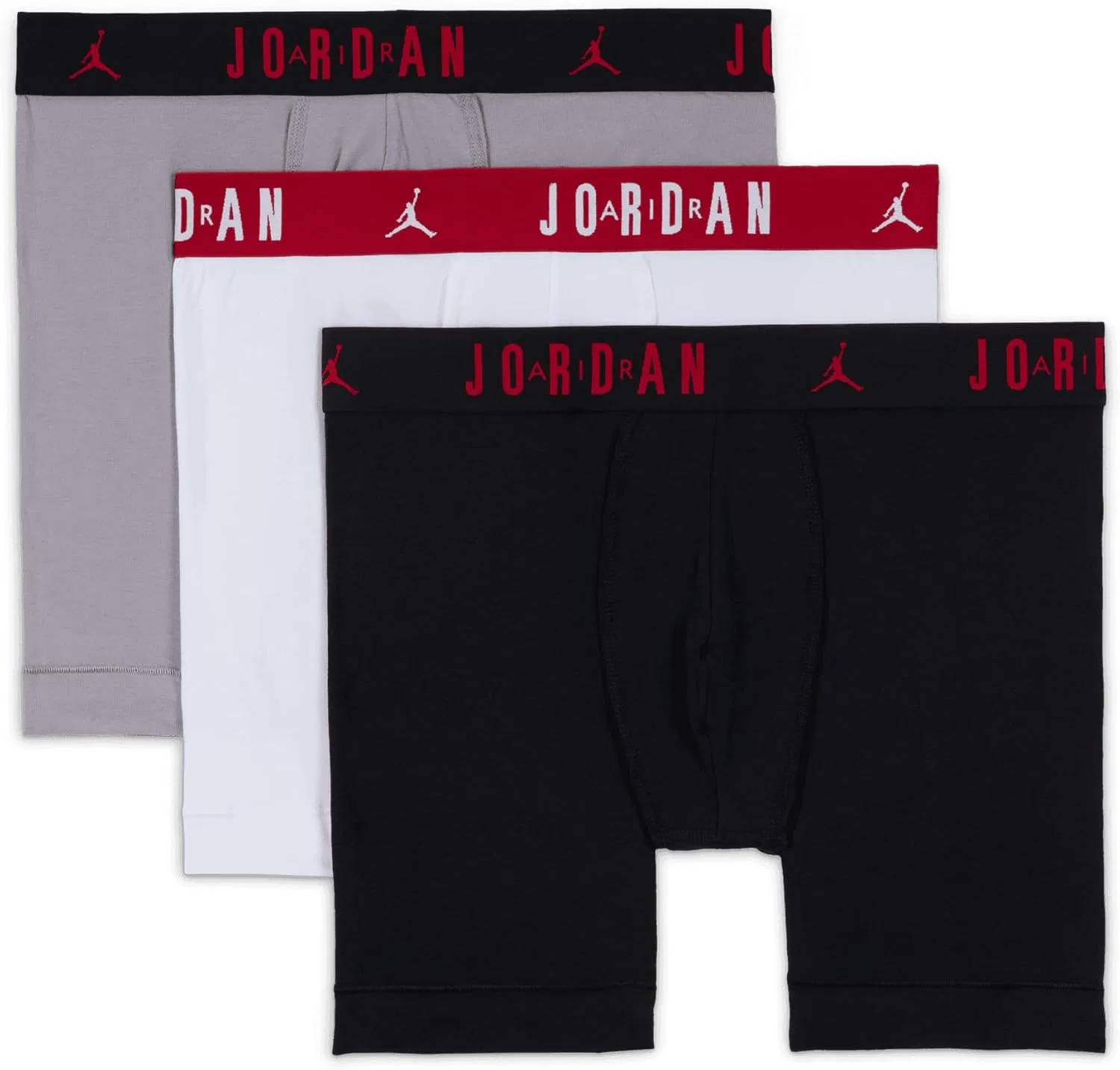 Боксеры Jordan, мультицвет, Black, White, Grey