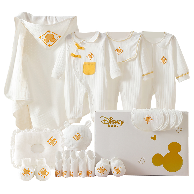 

Подарочный набор для малыша 2 предмета для младенцев и детей ясельного возраста Disney, белый