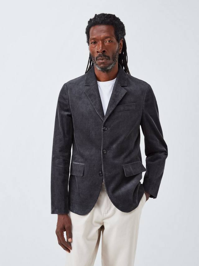 

Джакет Jumbo Corduroy свободного кроя John Lewis, Charcoal