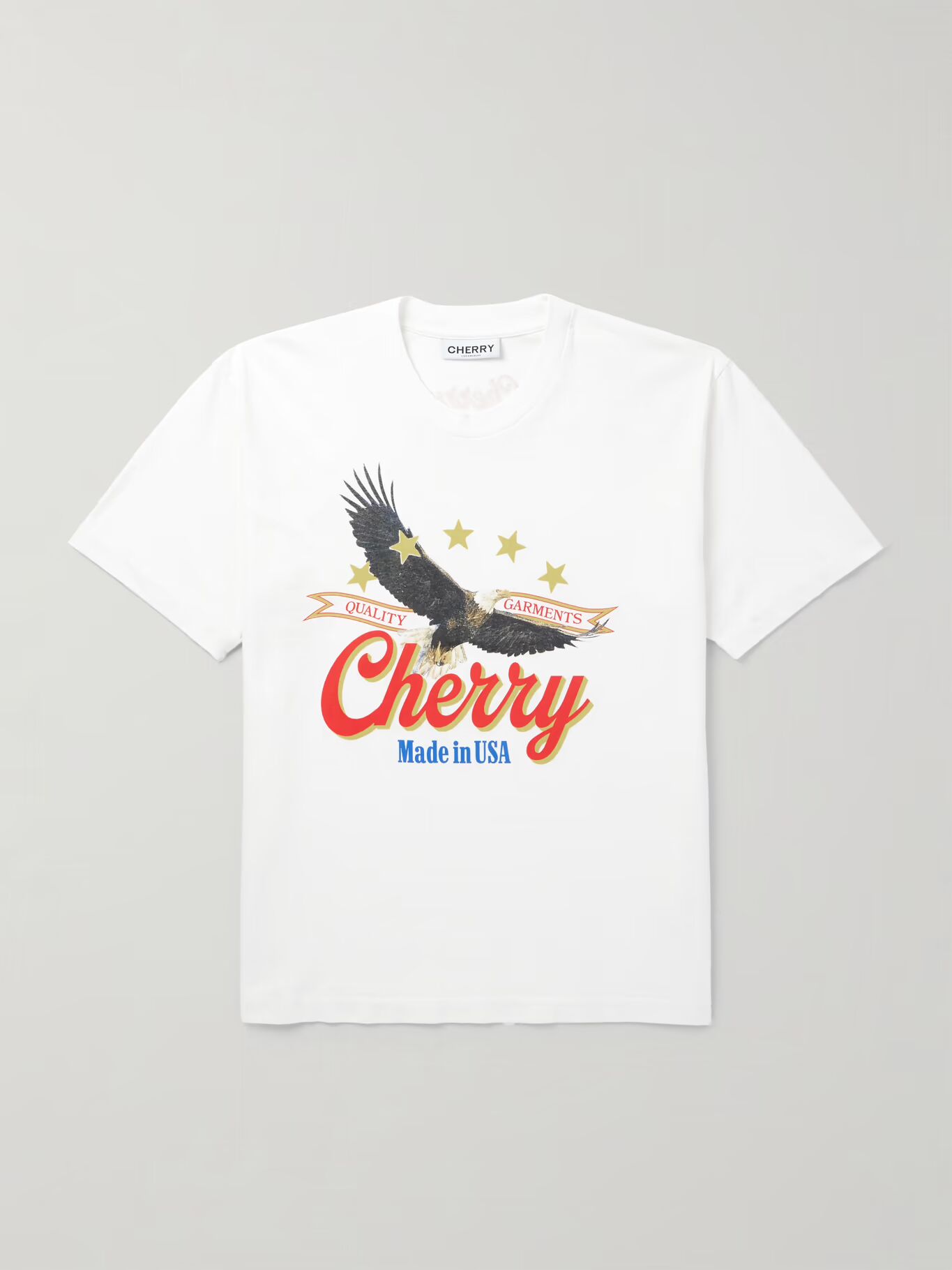 

Футболка из хлопкового джерси с логотипом CHERRY LOS ANGELES, белый