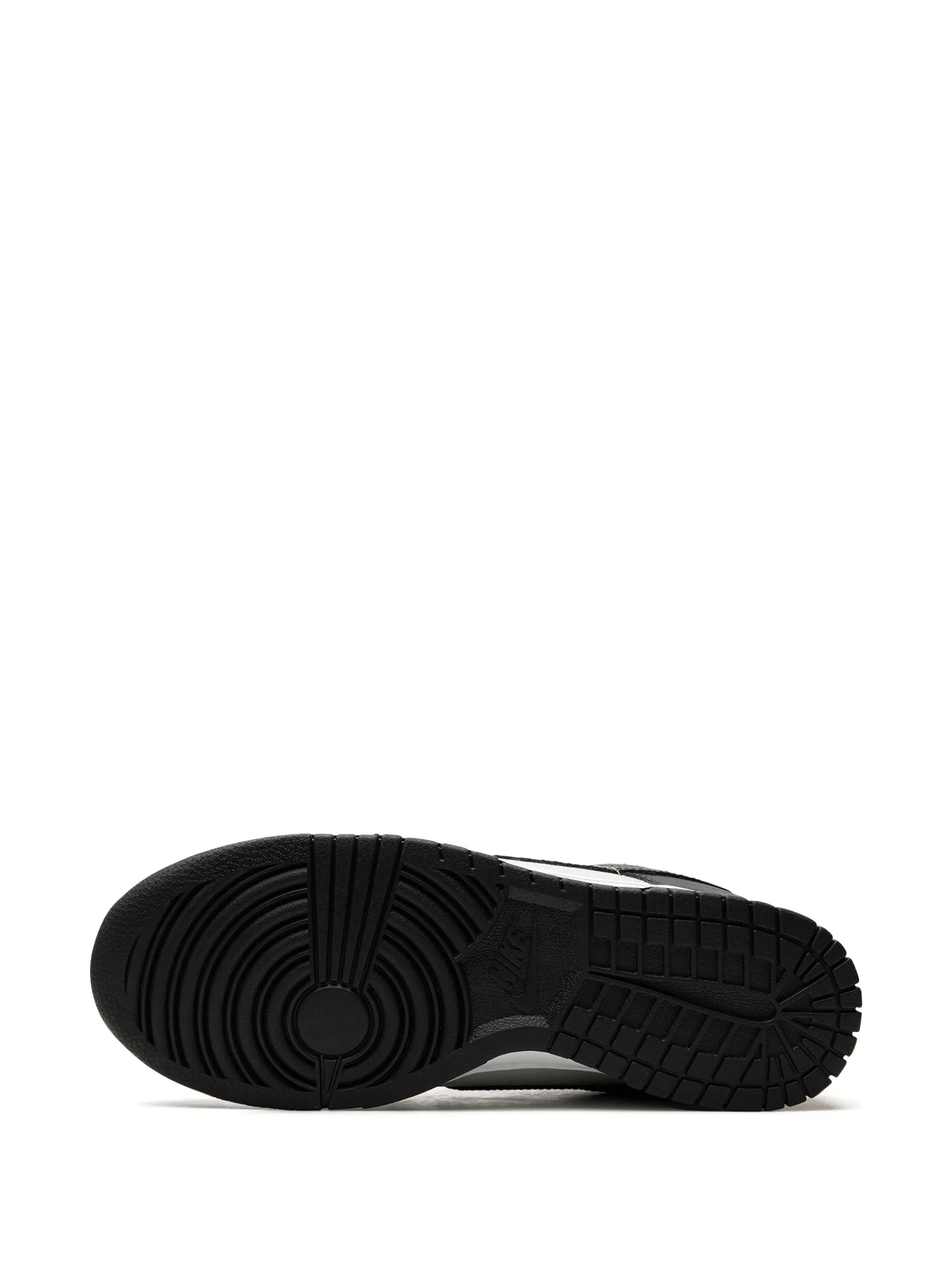 Кроссовки Dunk Low Black/Total Nike, черный — фото 4