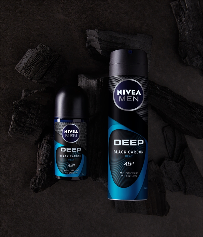 Мужской роликовый антиперспирант глубокого действия, 72 часа. Nivea, vyrams 50 мл — фото 3